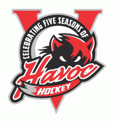 huntsville havoc 2008 anniversary logo iron on heat transfer